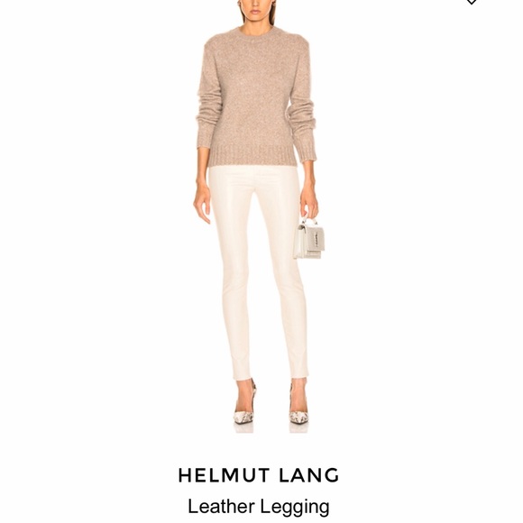 NEW HELMUT LANG LAMBSKIN PANTS - Picture 6 of 8